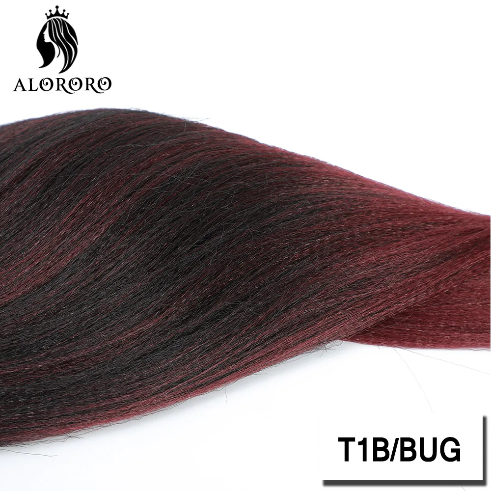 Vorgestrecktes Flechthaar 16/20/22/26/30 Zoll Niedrigtemperatur-Faser Synthetische Haarverlängerungen für Jumbo Crochet Braids – Detail 19