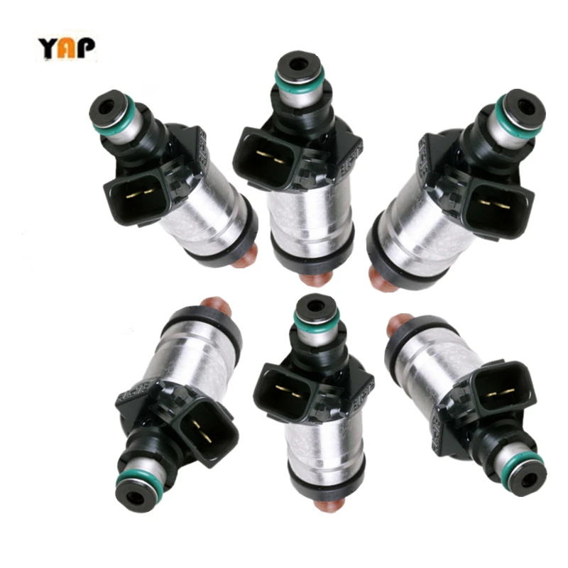 NEW Fuel Injector (6) FOR Honda Acura RL TL 3.2L 3.5L V6 06164-P2J-000 FJ443 1996-1999