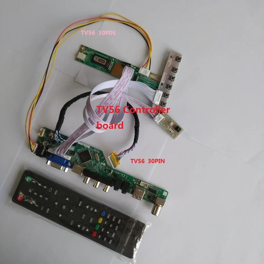 Imagem -01 - Kit de Placa de Controle Usb Hdmi Áudio av Vga Lcd 30pin Lvds para N154i2 1280x800 Display de Painel Led Diy kit de placa de controle usb hdmi audio av vga lcd 30pin lvds para n154i2 1280x800 display de painel led diy 01