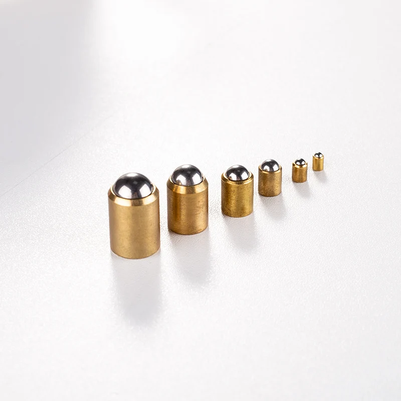 

304 Stainless Steel and Brass Accuracy Positioning Beads Screw Smooth Spring Ball Plunger