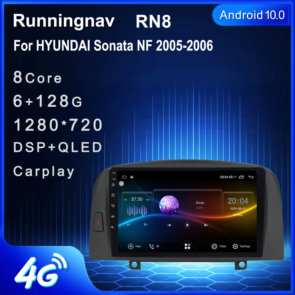 

Runningnav For HYUNDAI Sonata NF 2005-2006 Android Car Radio Multimedia Video Player Navigation GPS