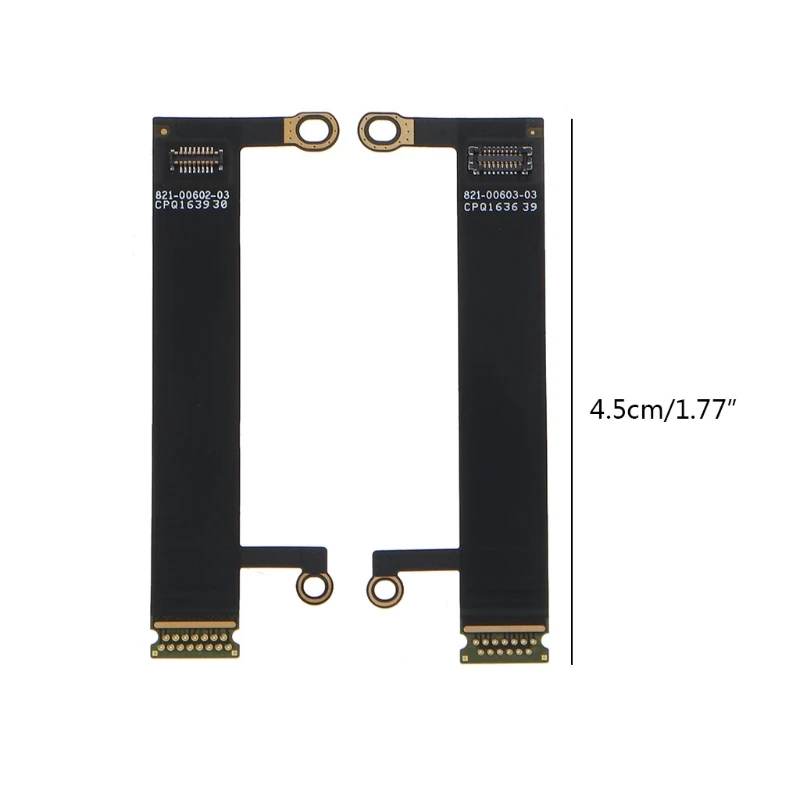 2Pcs Backlight Flex Cable Connector Replacement LED Flex Cable for MacBook Pro 13in 15in A1989 A1990 A1706 A1707 A1708