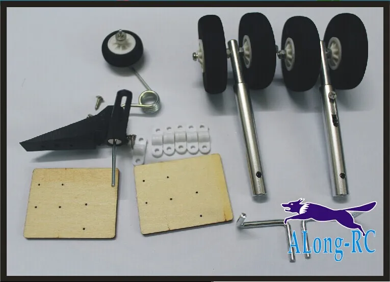 Siège de train d'atterrissage et roue arrière pour bricolage, pièce d'avion de loisir/RC modèle KT, livraison gratuite