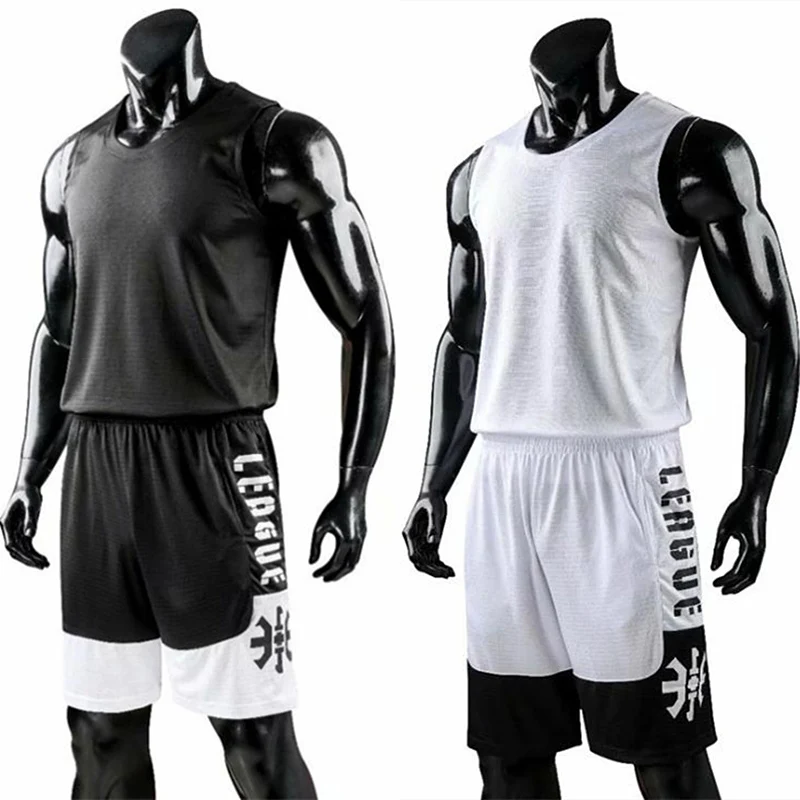 Fashion Adult and Kids Basketball Set Uniforms kits Sports clothes High quality basketball jerseys college tracksuits