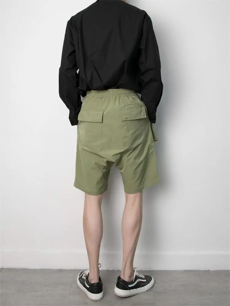 Mannen Zomer Dark Cargo Trend Losse Casual Shorts Harlem Broek Harembroek Mode Gaat Met Alles