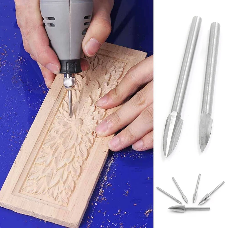 3mm Handle Electric Wood Carving Twist Drill Engraving Machine Woodworking Grinder Tool Precise Woodworking Engraving Machine