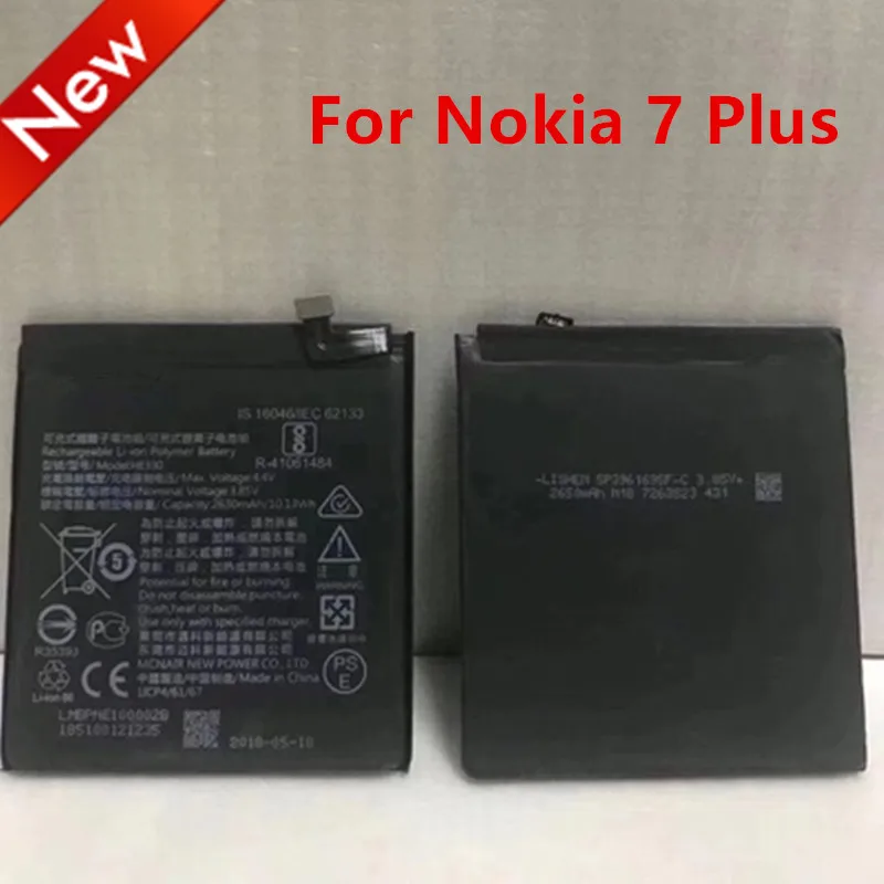 

Original HE346 3700mAh Battery For Nokia 7 Plus 7P N7P HE 346 Batteries Bateria