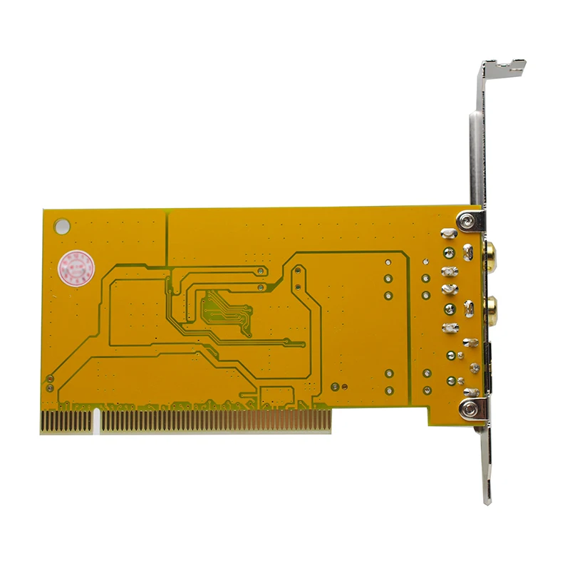 SDK2500 PCI to 2 ports av capture video card HD TRIDENT SAA7134HL Chipset AV/S 1394 Acquisition Card 720x576 support DirectX VFW