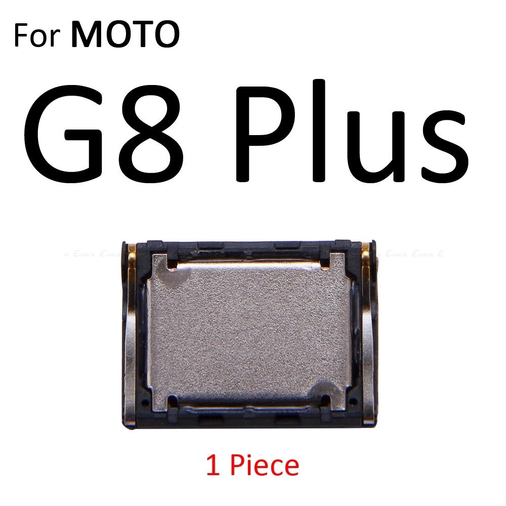 Motorola moto g8 g7 g6 g5 g5s g4 plus play powerlite用イヤピースレシーバーフロントトップイヤースピーカー修理部品