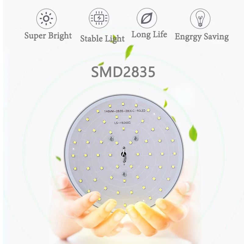 Lampy sufitowe Led nowoczesne lampy sufitowe 220V oprawa oświetleniowa 15W 20W 30W 50W montowane na powierzchni światła panelu dla domu salon