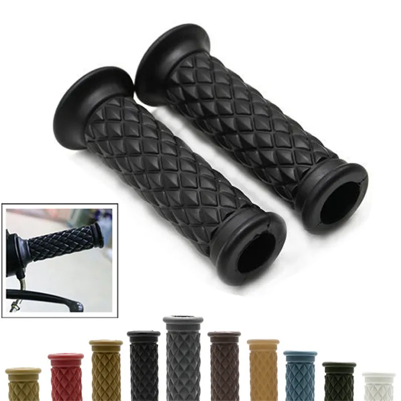 retro moto grip classic scooter parts vintage 7/8\