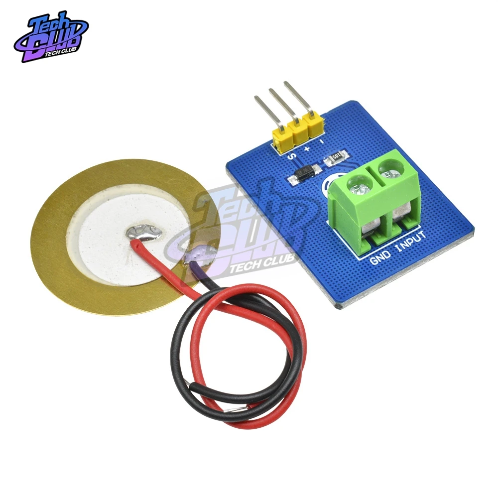 Keramische Piëzo Trillingen Sensormodule Analoge Controller Elektronische Componenten Benodigdheden Sensor Diy Kit 3.3V/5V Voor Arduino r3