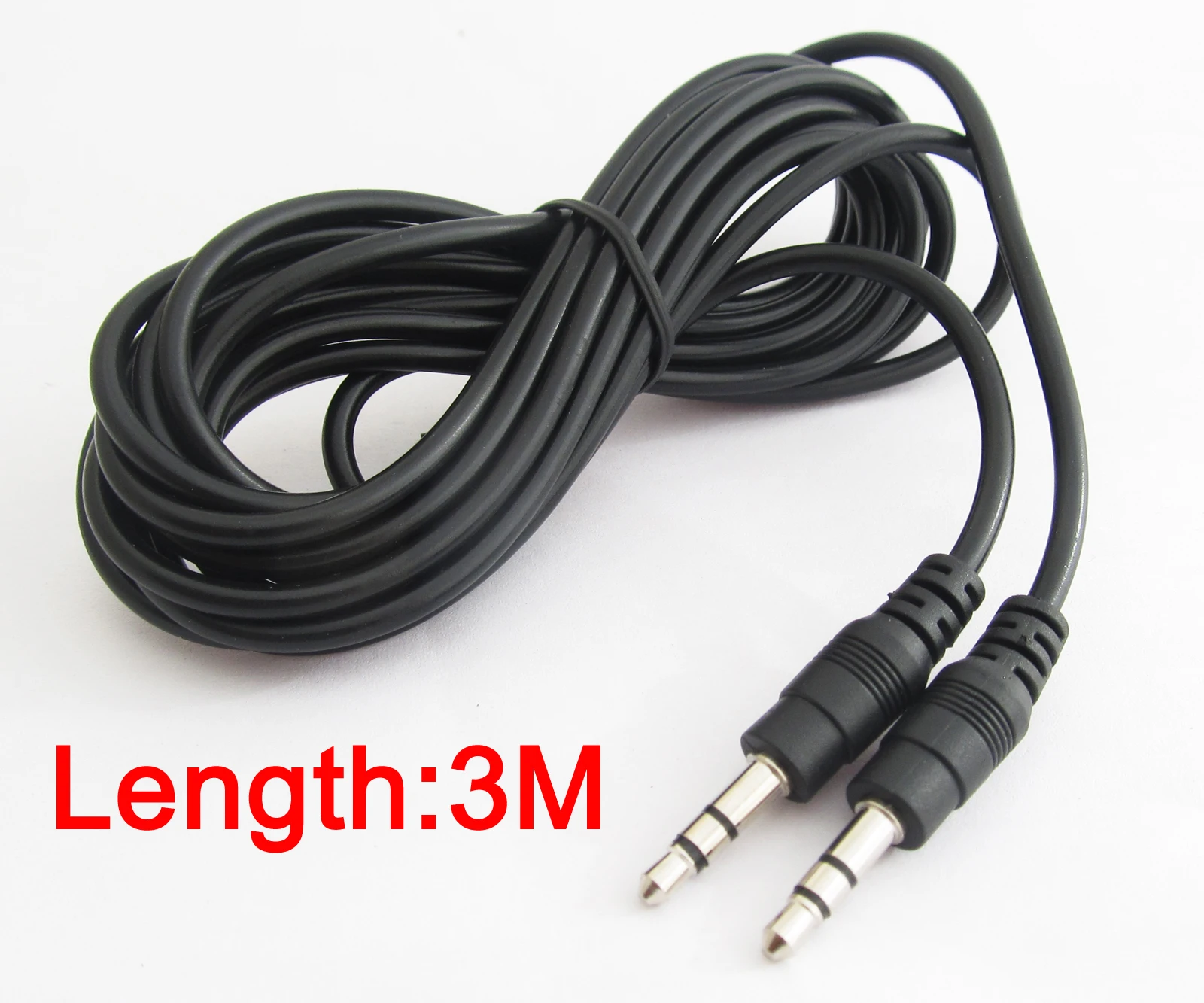 1pc 10ft /3M 3.5mm Stereo Male to Male Plug Aux Audio Cable for PC iPod MP3 Car Item No.: 4-0158