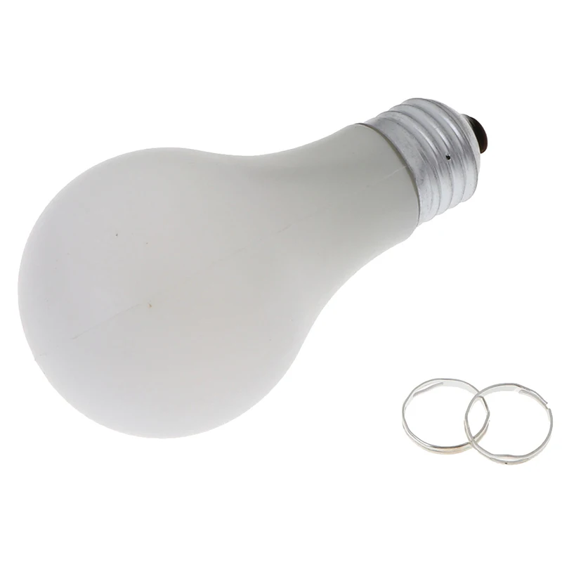 Magic Light Bulb - Mentalism Magic Tricks Lamp Magic Trick  Ring Close Up Stage Magic Props Magician Illusions