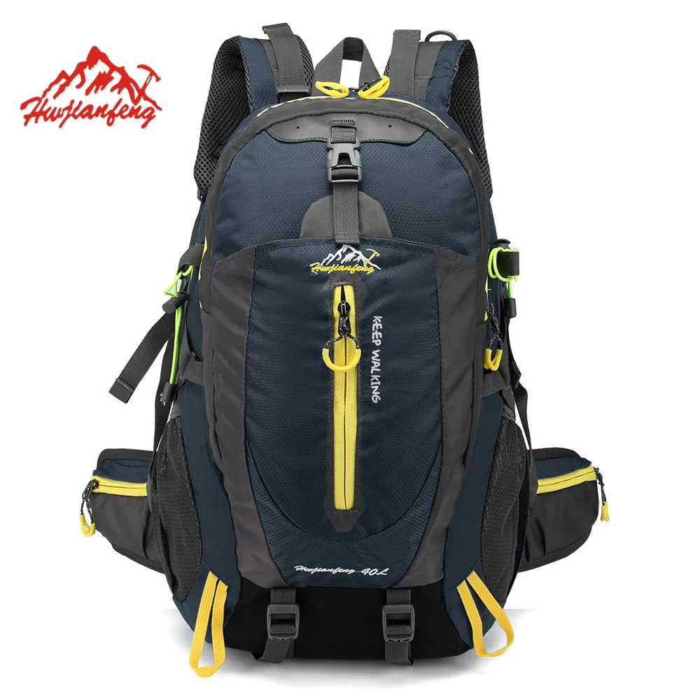 

Waterproof Climbing Backpack Rucksack 40L Outdoor Sports Bag Travel Backpack Camping Hiking Backpack Women Trekking Bag For Men