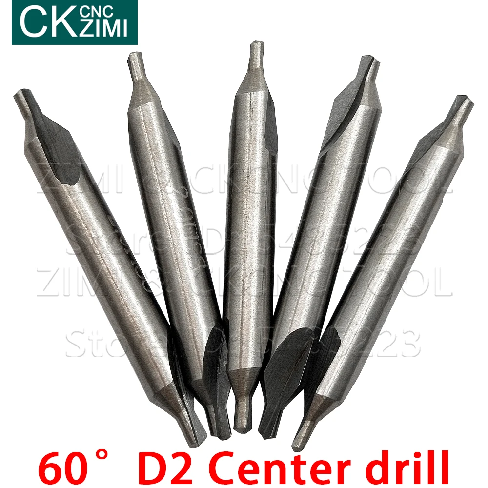 Herramientas de aparejos de molino de torno central combinado de acero de alta velocidad HSS, juego de brocas avellanadoras de 60 grados de 2 mm para accesorios de herramientas eléctricas