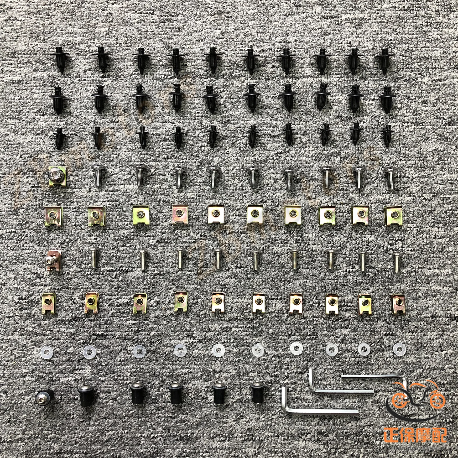 Honda CBR1100XX 1997-2003 For Fairing Body Bolts Kit Fastener Clips Screws