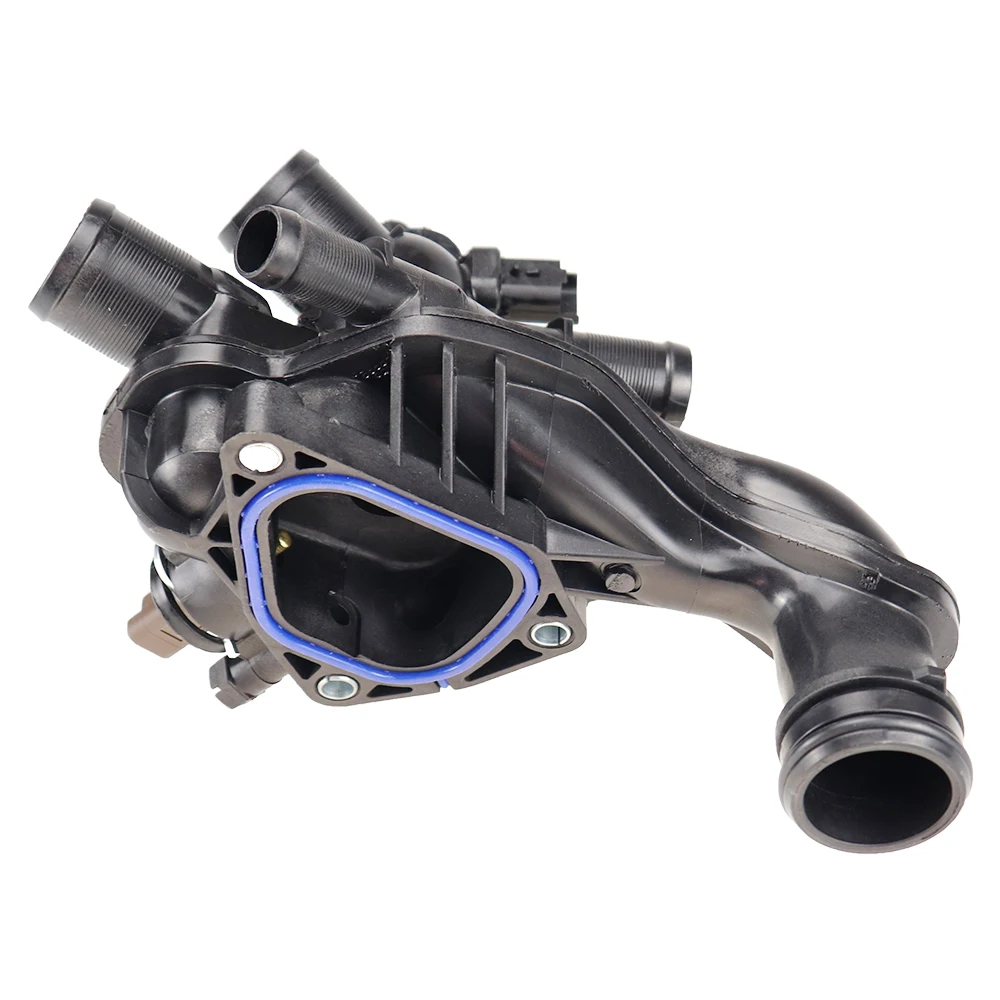 Thermostat Housing Water Outlet Fit For Mini Cooper Citroen C4 Picasso DS3 Peugeot R56 R55 1336Z6 11537534521 9810916980 1336.Z6