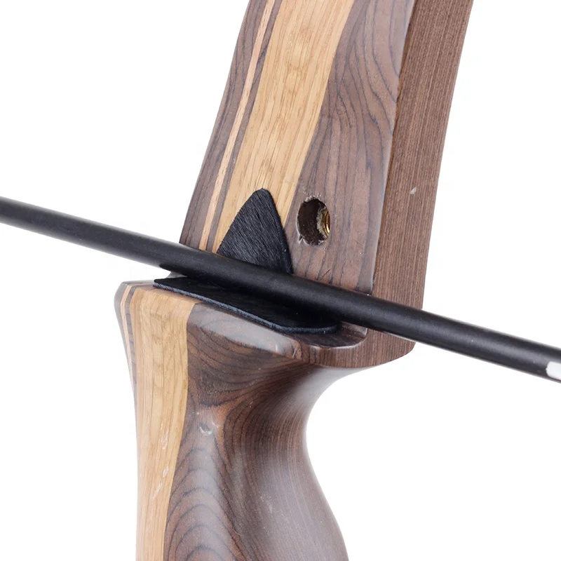 Traditional Recurve Bow Adhesive Patch Arrow Rest Longbow Bow Archery Rest US Hunting Calf Hair Fur Arrow Rest