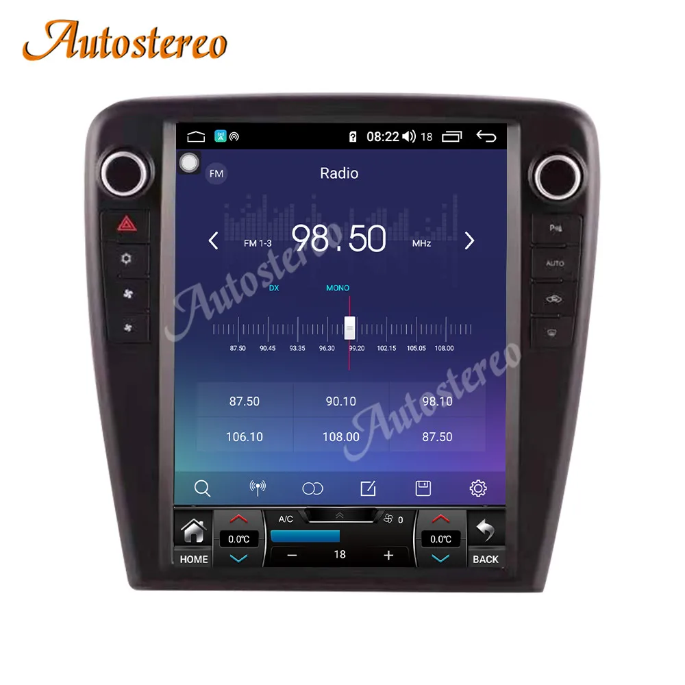 Android 256カーラジオ,8 GB/12.0 GB,CarPlay,GPSナビゲーション,メディアプレーヤー,ステレオ,テスラタイプのCPU (2009-2019)