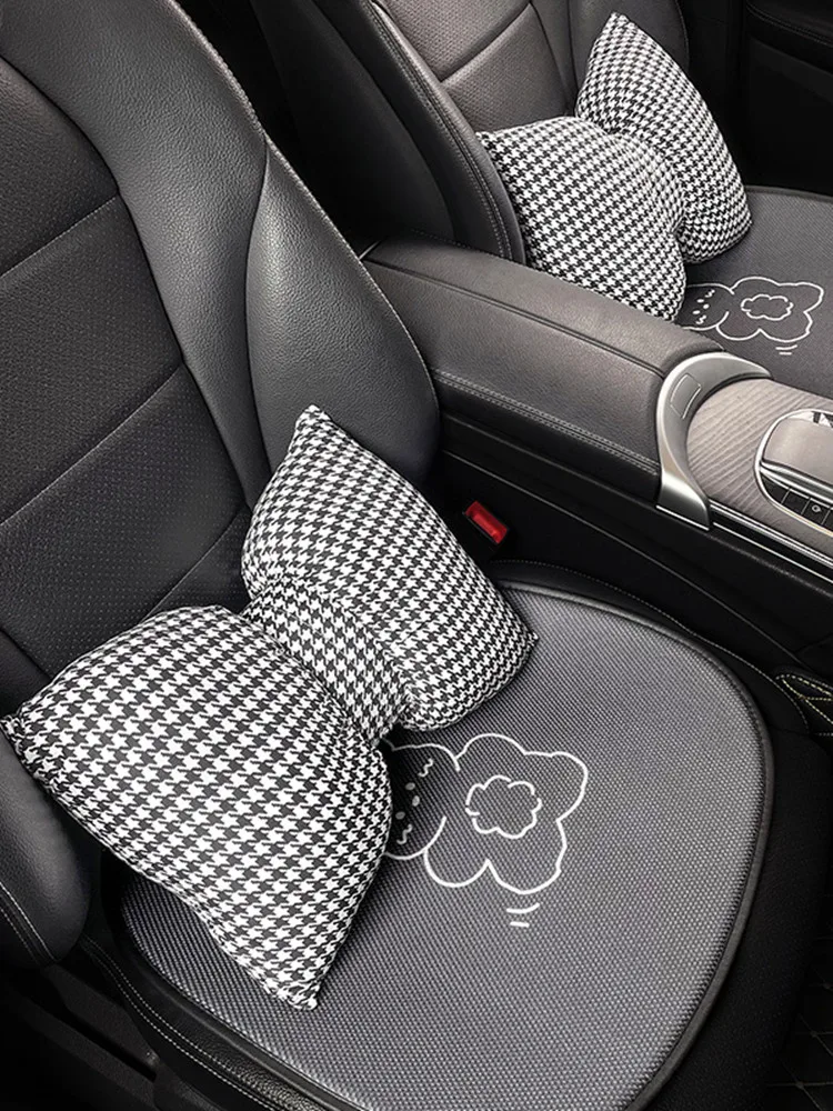 New Arrival  Four Seasons Ins Cartoon Bear  Ice Silk Universal Car Seat Cushion Car Seat Cover Cute