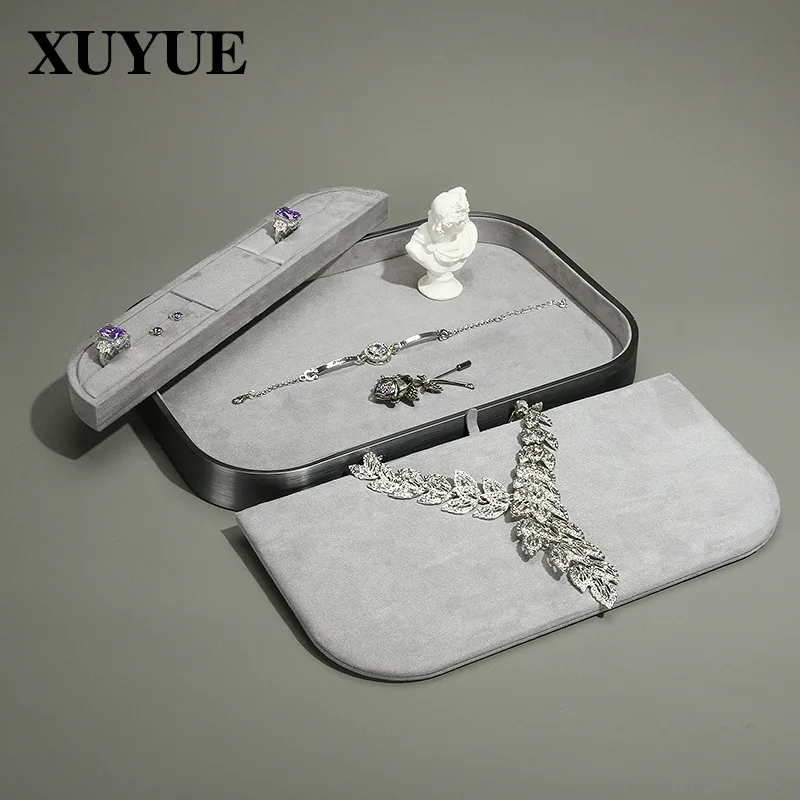 New Jewelry Display Plate metal frame ring pendant jewelry display display plate jewelry display spot