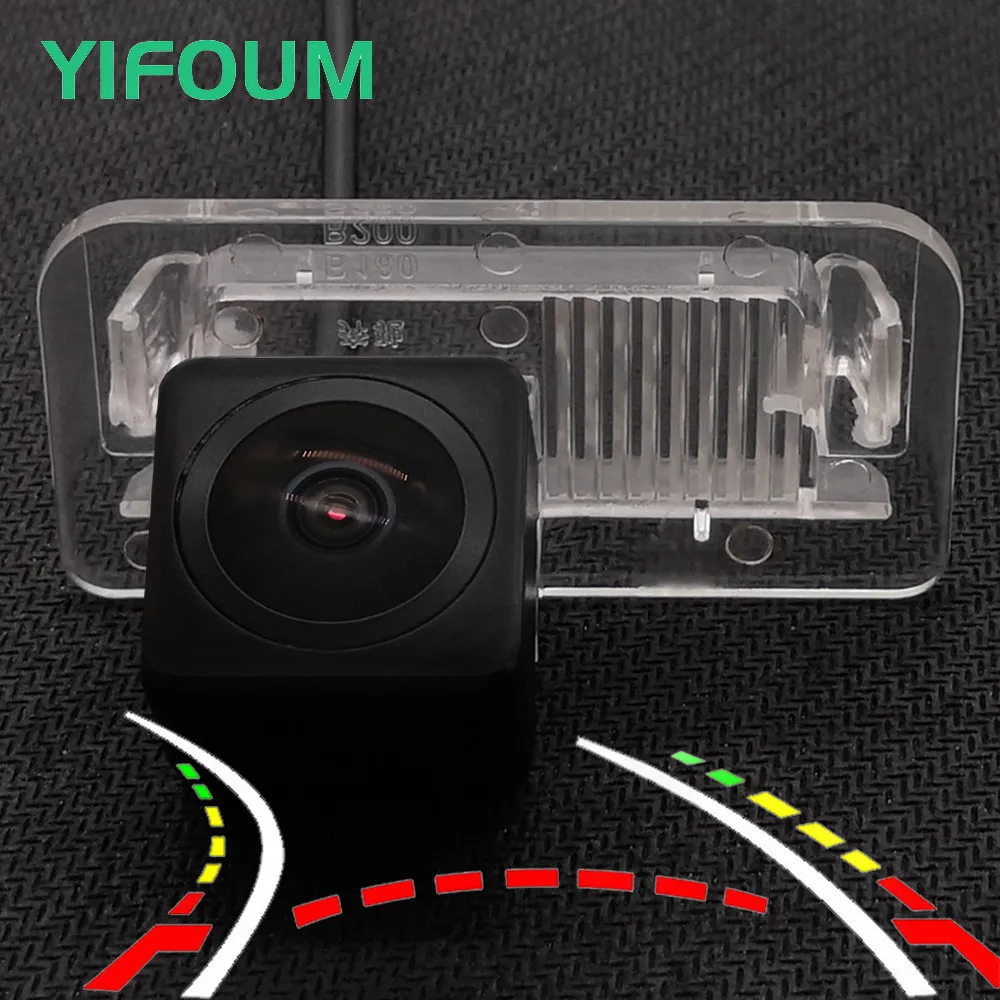 AHD Fisheye Dynamic Trajectory Car Rear View Wireless Camera For Benz W246 B180 B200 B220 B250 R350 R500 ML350 W203 W211 W209