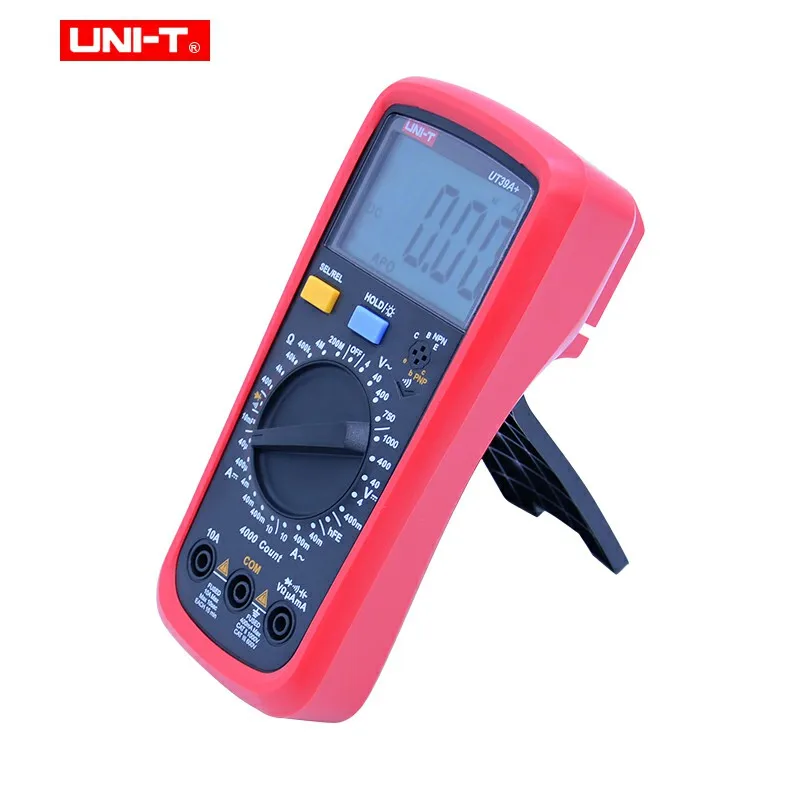 UNI-T UT39A +/C + VS serie UT39 Multimetro digitale gamma automatica con retroilluminazione LCD Data Hold Multimetro tester