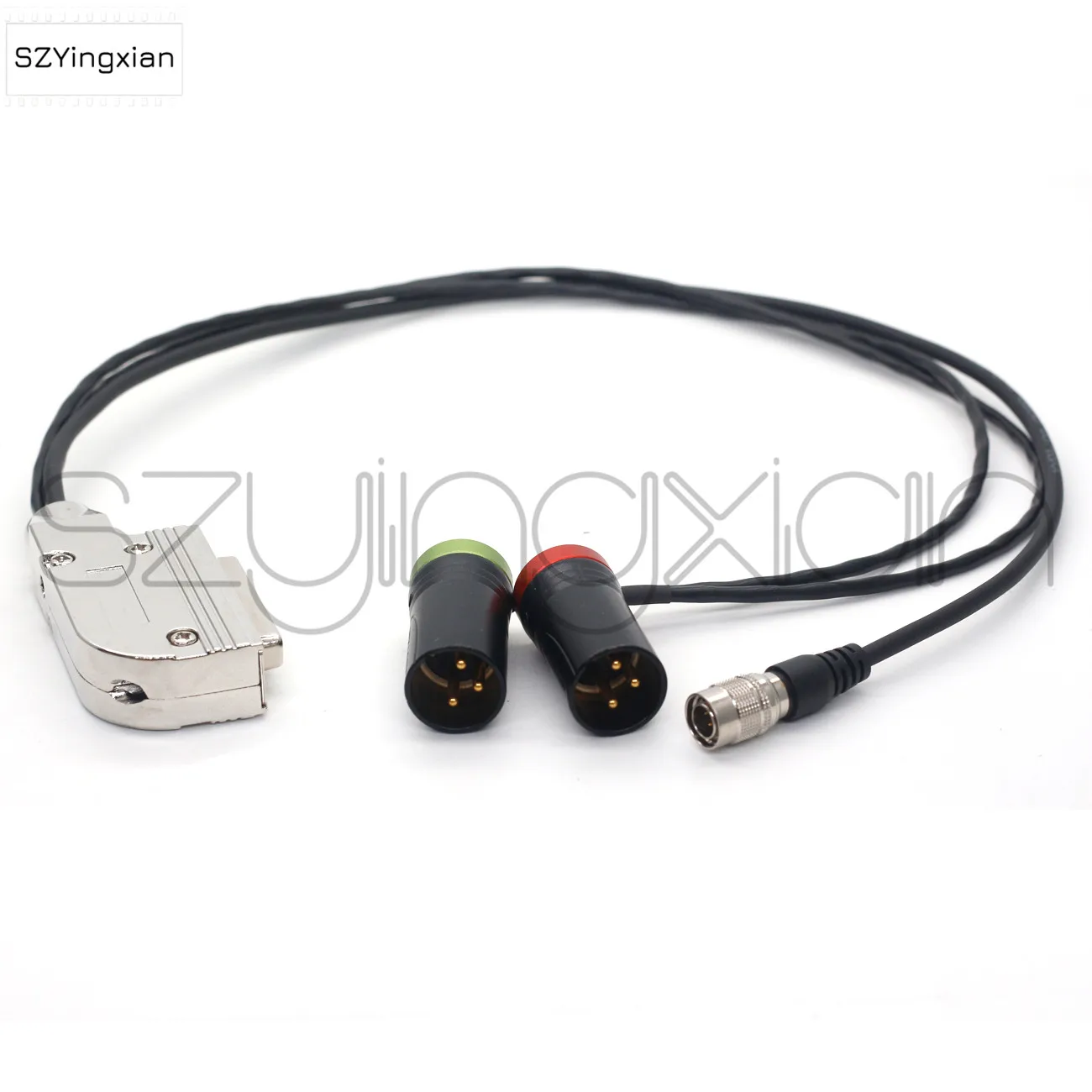 Imagem -05 - Audio Ltd Receptor Db25 Áudio para Xlr Pinos Hirose Cabo de Alimentação de Pinos Lectrosonics Wisycom Sennheiser