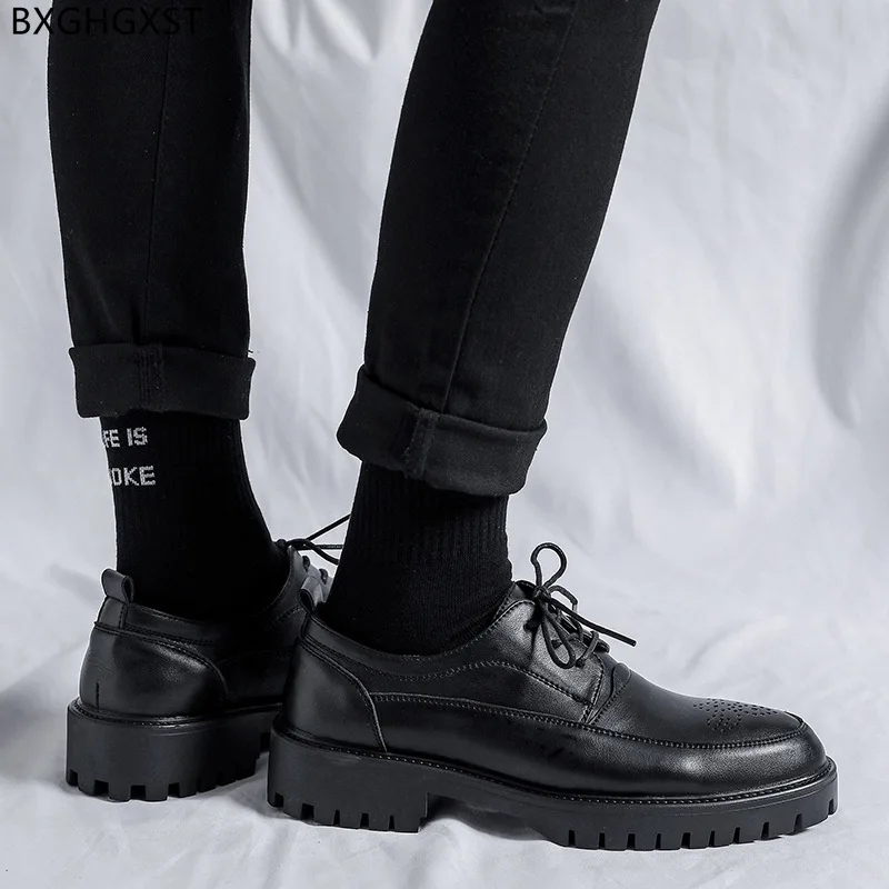 

Black Casual Business Shoes for Men 2024 Leather Shoes Men Classic Luxury Designer Shoes Men High Quality Chaussure Homme Sapato