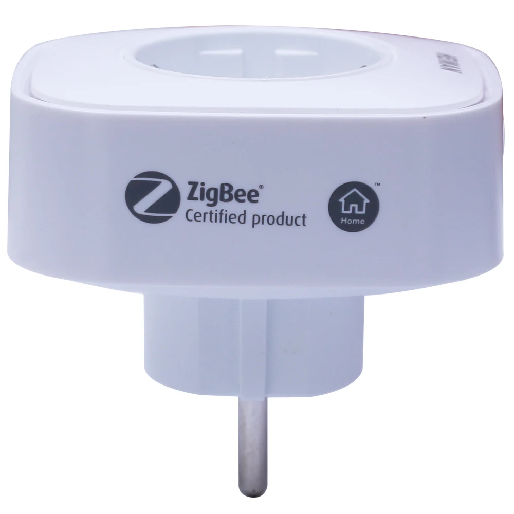 HEIMAN-enchufe de medición de potencia Zigbee, enchufe tipo UK US EU 16A 3000W, Compatible con Conbee 2 Home Assistant