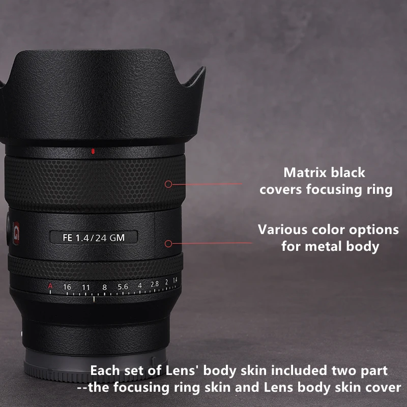 Защитная Наклейка для Объектива Sony FE 24 мм f/1,4 GM (SEL24F14GM)