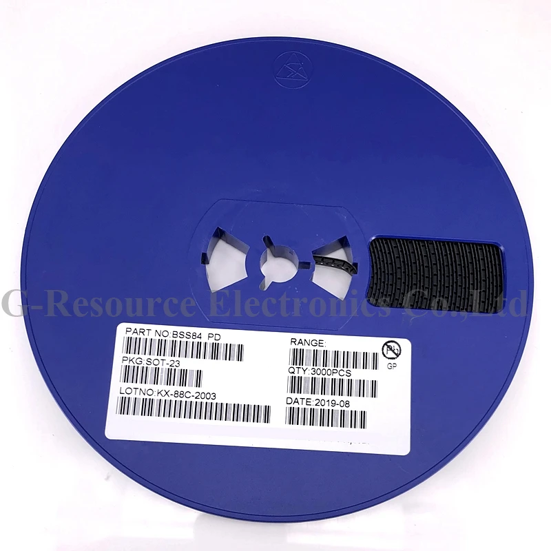 (100pcs) BSS84 SOT-23 SMD Field Effect Transistor MOS-FET BSS84LT1G sot23 (Marking PD)
