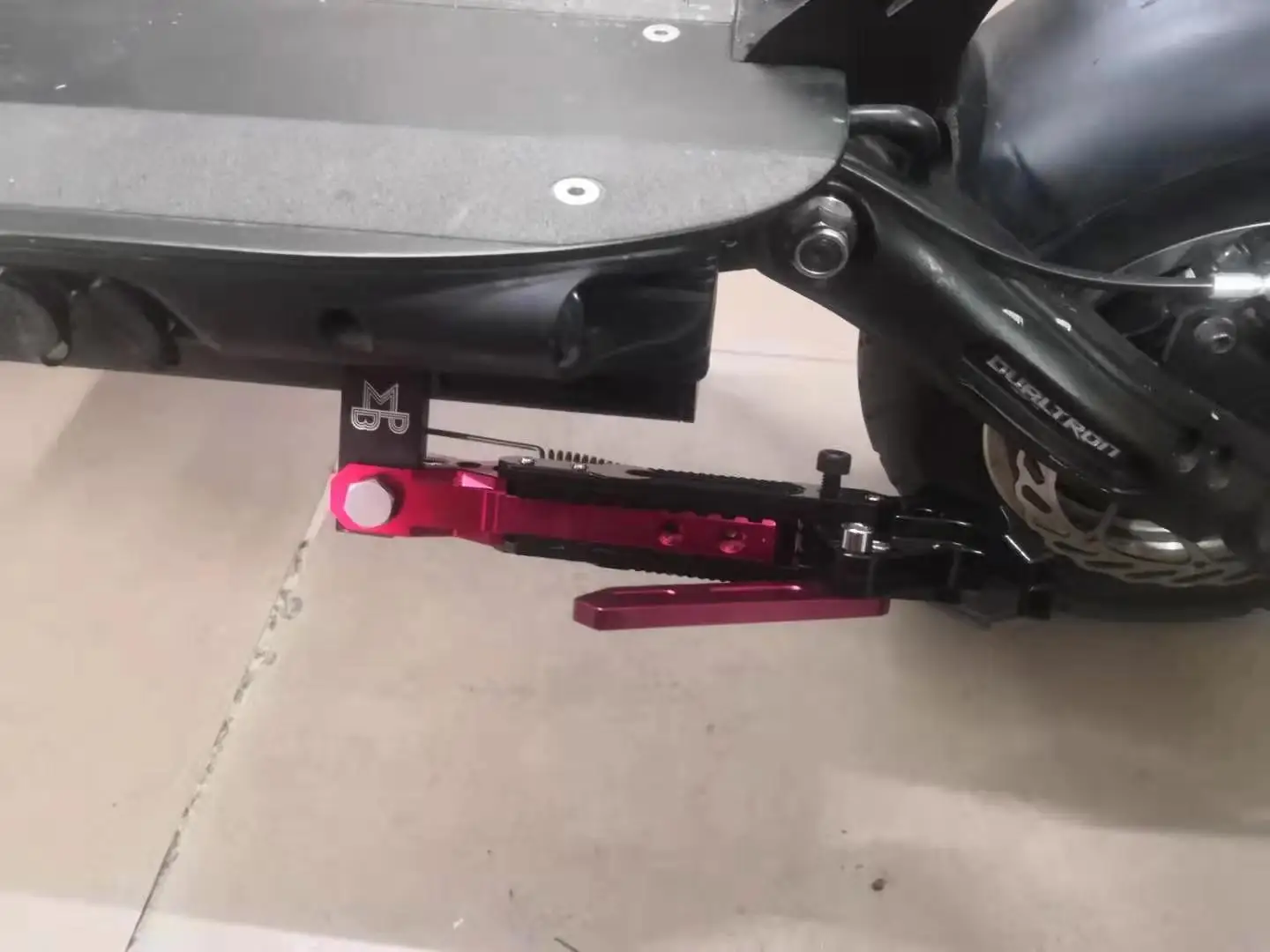 Upgrade Fuß stütze Kick Stand Stütz bein für dt Thunder Spider Eagle Pro Scooter – Detail 6