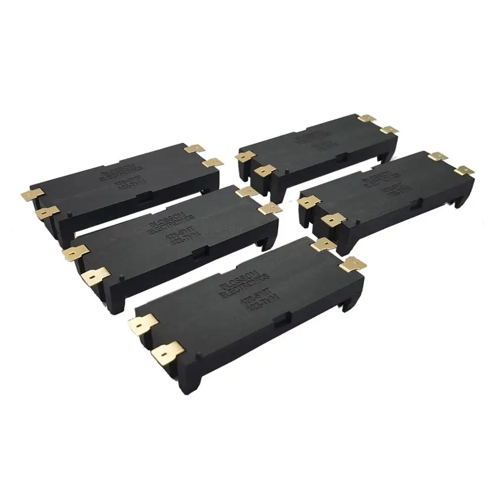 5 Pcs AAA SMD SMT Battery Holder 2xAAA Battery Box SMD SMT Battery Case With Pins DIY