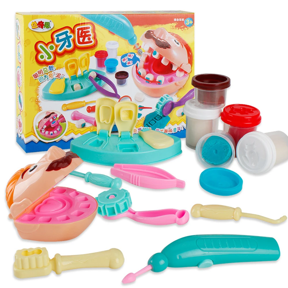 Pretend Play Squeeze Toy para Crianças, Dentista, Modelo de Dentes, Médico Role Play, Crianças Boneca Brinquedos, Menina e Menino Presente, 13pcs por conjunto