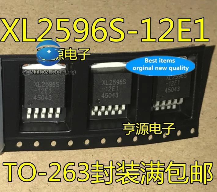 

30pcs 100% orginal new real stock XL2596S XL2596S - 12 e1 TO263 power step-down conventional 4.5 V ~ 40 V