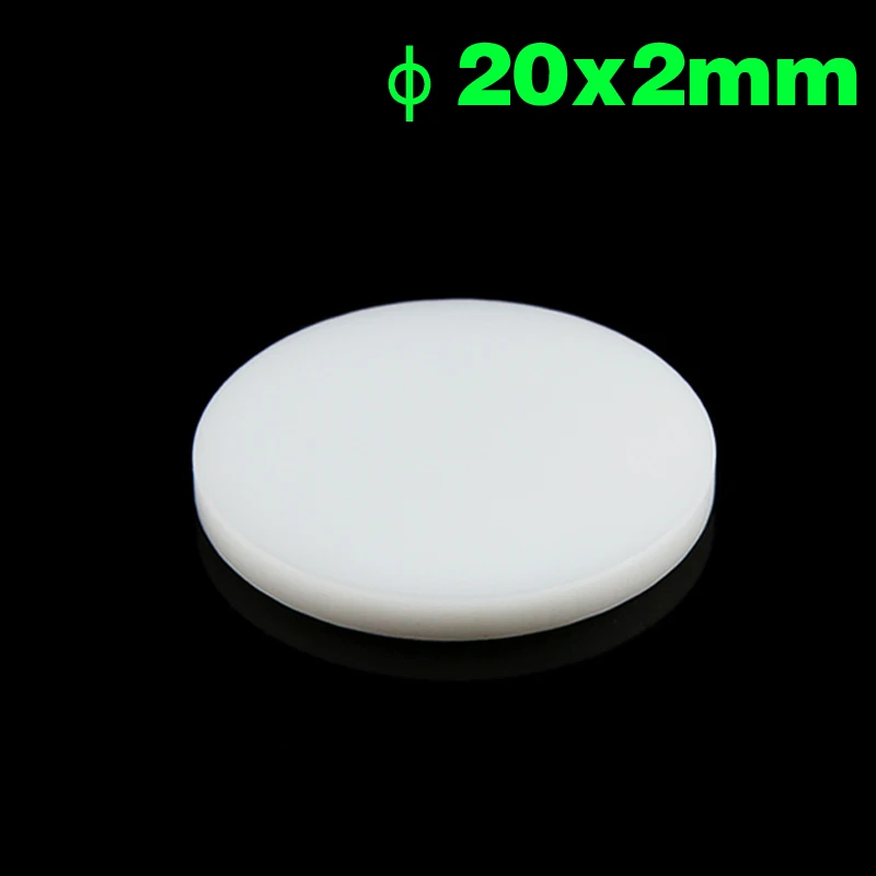 Punto de cristal blanco diámetro 20mm cocine vidrio difuso blanco filtro óptico personalizado