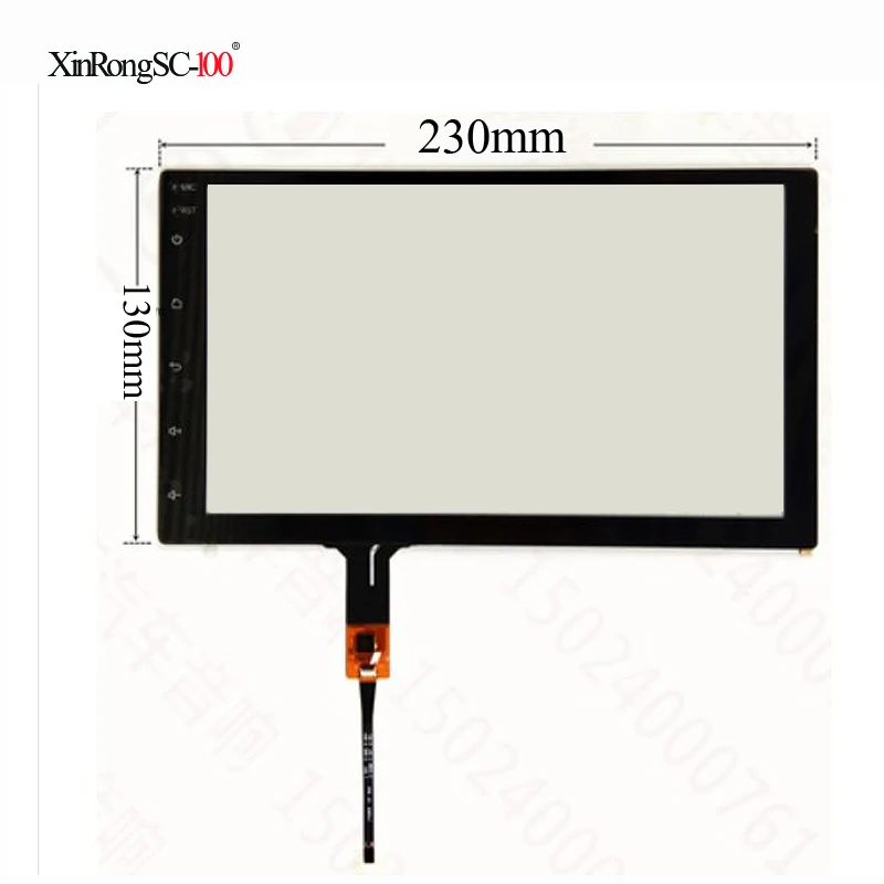 9 inch Middle control touch screen 230*130 For 9