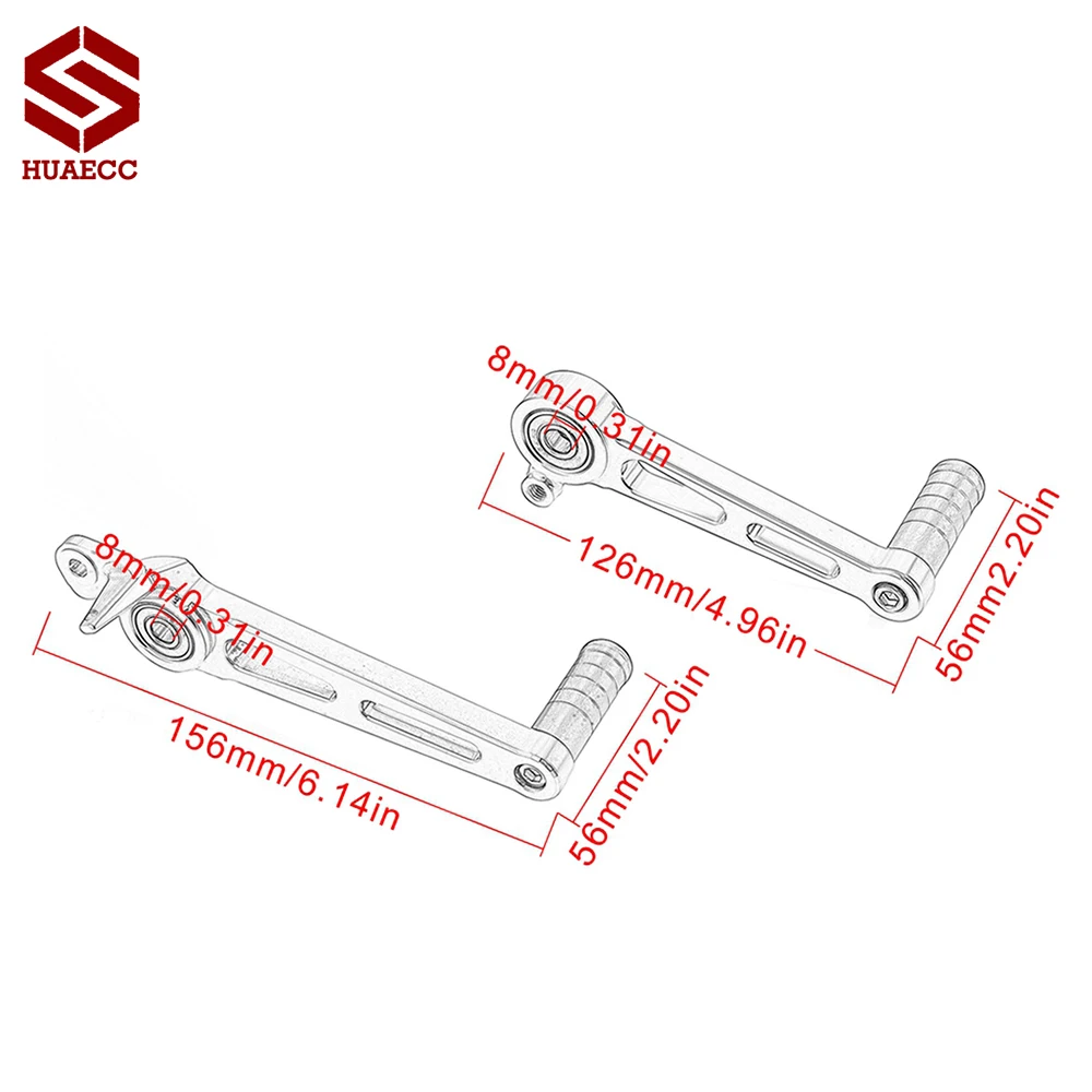 دراجة نارية Duke250 DUKE390 2017 2018 2019 CNC القدم الفرامل رافعة والعتاد تحويل رافعة دواسة ل DUKE 390 Duke 250 125