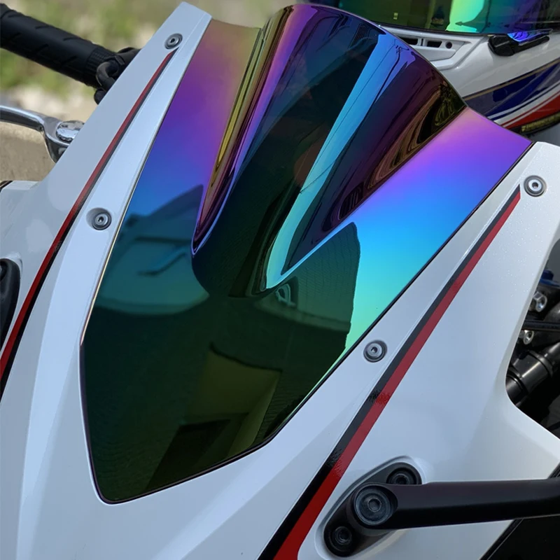 Windscreen For 2019 2020 Honda CBR500R CBR 500 R CBR400R CBR 400 R Wind Screen Deflectors Windshield Transparent Iridium Smoke