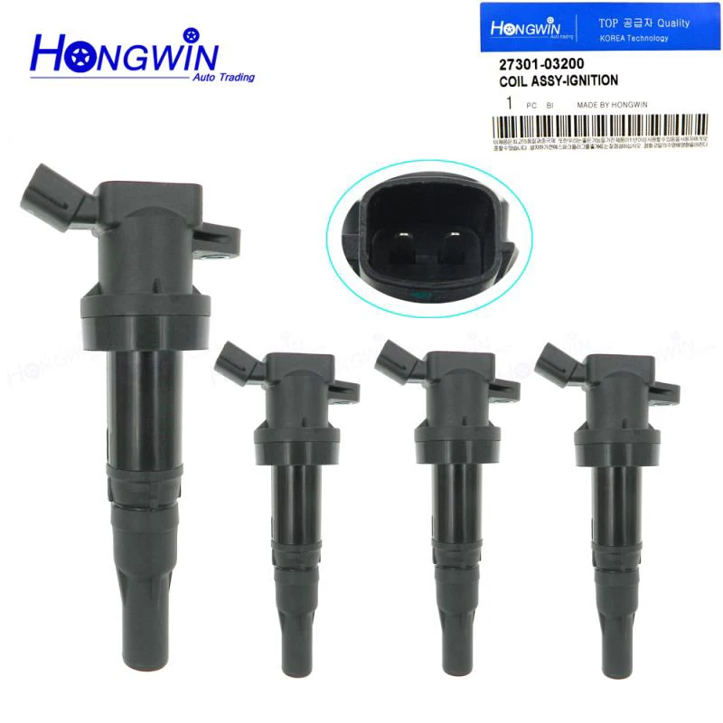 27301-03200 Ignition Coil For Hyundai Accent 2014 I25 1.4L 14-17For Kia Ceed I20 I30 12-15 1.4L  2730103200 27301 03200