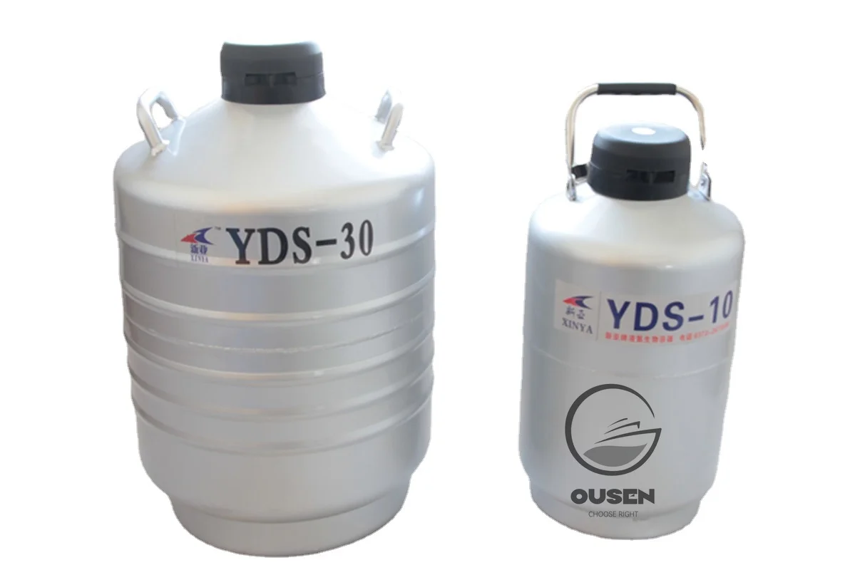 YDS-10/ 3/6/10/15/30L Liquid nitrogen container Cryogenic Tank dewar liquid nitrogen container with Liquid Nitrogen tank