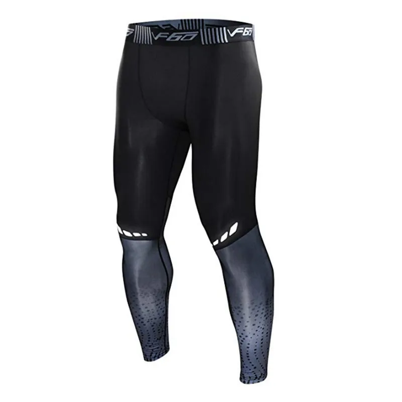 Mens Gym Compression Leggings Sport Training Pants Men Running Tights Trousers Men Sportswear Dry Fit Jogging Pants