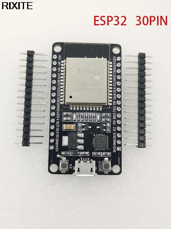 

Макетная плата ESP32, беспроводной двухъядерный модуль фильтров Wi-Fi + Bluetooth CP2104 2,4 ГГц RF ESP32, высокое качество для Arduino