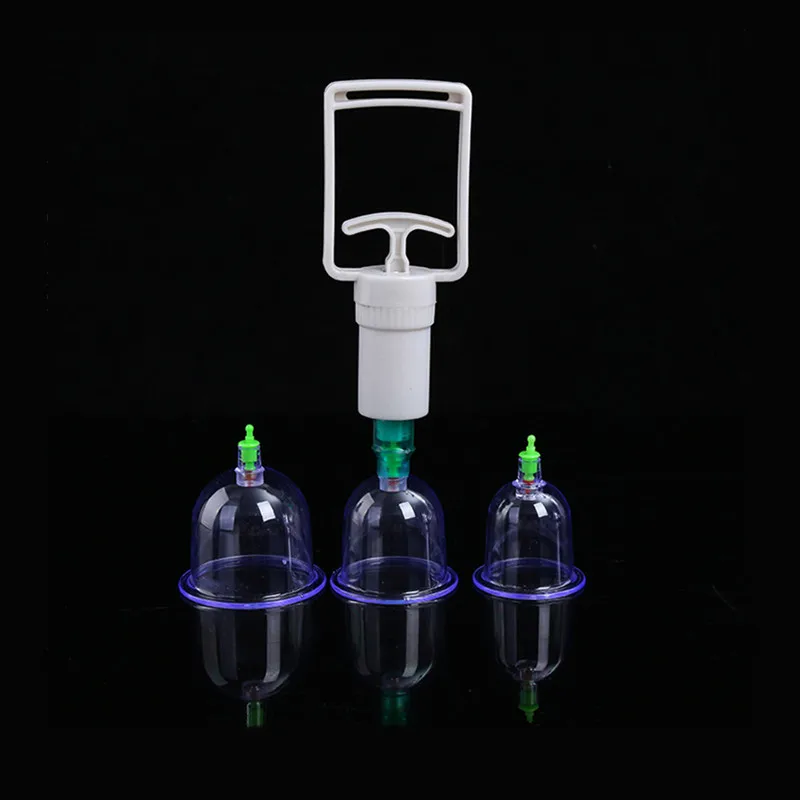 12Pcs Cupping Set Vacuum Cans Body Anti Cellulite Suction Pump Body Health Care Chinese Medicine Acupoint Massage Therapy