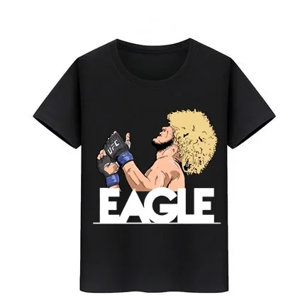 Children Cotton Tees Kids Teeshirts Teenagers Khabib Nurmagomedov The Eagle Russian Fighter T-Shirt Boy Girl Blouse Clothes