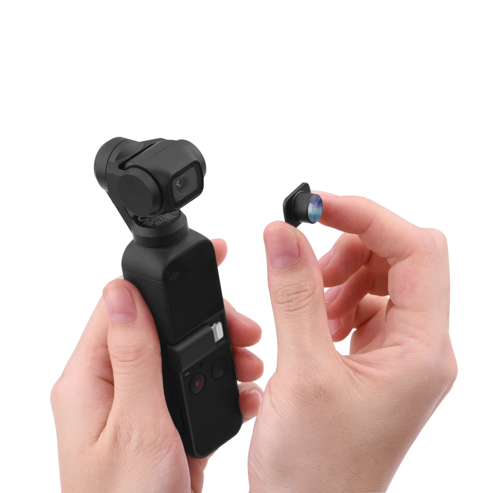 Portable Fisheye Lens for Osmo Pocket Handheld Gimbal Optical Glass Camera Lens for DJI Pocket 2 Handheld Gimbal Accessories