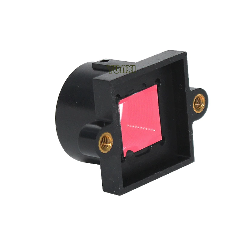 M12 Lens Mount Holder PC+30%GF with 650nm IR Filter Support 20mm Hole Distance for PCB Board Module or CCTV Camera