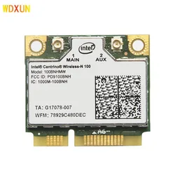 Wifi kartı intel centrino Wireless-N100 100bnhmw 150mbps 802.11b / g / n orta mini kablosuz kart pci-e wlan